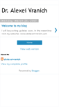 Mobile Screenshot of alexeivranich.blogspot.com