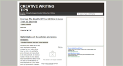 Desktop Screenshot of creative-writing-guide.blogspot.com