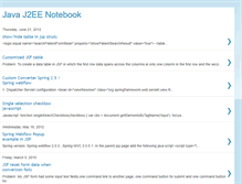 Tablet Screenshot of javadotjava.blogspot.com