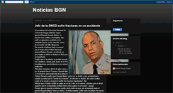 Desktop Screenshot of noticiasbgn.blogspot.com