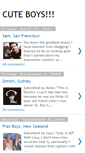 Mobile Screenshot of cuteboysmakemenervous.blogspot.com
