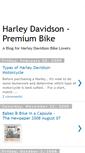 Mobile Screenshot of harleydavidsonbikers.blogspot.com