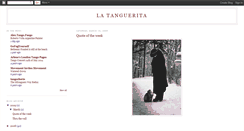 Desktop Screenshot of latanguerita.blogspot.com