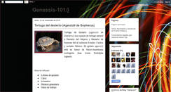 Desktop Screenshot of genessis-101.blogspot.com