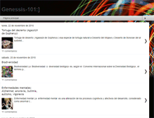 Tablet Screenshot of genessis-101.blogspot.com