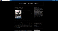 Desktop Screenshot of gettinglostinsicily.blogspot.com