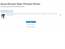 Tablet Screenshot of mavea-water-filtration-pitcher.blogspot.com