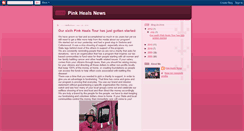 Desktop Screenshot of pinkribbonnews.blogspot.com