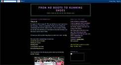 Desktop Screenshot of fromnobootstorunningshoes.blogspot.com