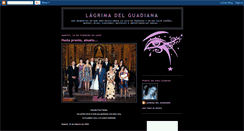 Desktop Screenshot of lagrimadelguadiana.blogspot.com