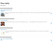 Tablet Screenshot of fleur-daily.blogspot.com