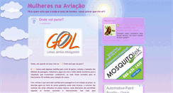 Desktop Screenshot of mulheresnaaviacao.blogspot.com