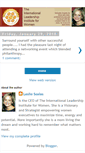 Mobile Screenshot of leadershipinstituteforwomen.blogspot.com