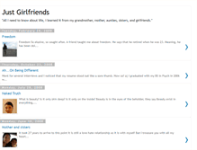 Tablet Screenshot of justgirlfriends.blogspot.com
