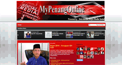 Desktop Screenshot of mypenangonline.blogspot.com