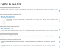 Tablet Screenshot of fuentesdeano-avila.blogspot.com