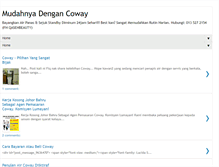 Tablet Screenshot of mycoway2u.blogspot.com