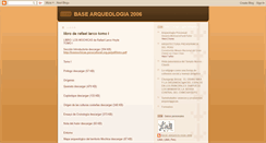 Desktop Screenshot of basearqueologia2006.blogspot.com