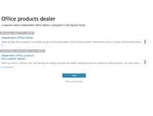 Tablet Screenshot of independentofficeproducts.blogspot.com