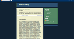 Desktop Screenshot of maeeendr.blogspot.com