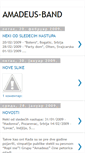 Mobile Screenshot of amadeus-band.blogspot.com