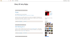 Desktop Screenshot of amyrigby.blogspot.com