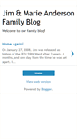 Mobile Screenshot of jimandmarieanderson.blogspot.com