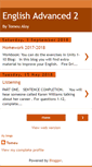 Mobile Screenshot of englishadvanced2.blogspot.com