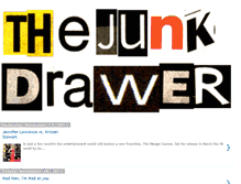 Tablet Screenshot of junkdrawered.blogspot.com