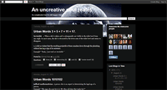 Desktop Screenshot of anuncreative.blogspot.com