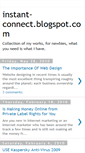 Mobile Screenshot of instant-connect.blogspot.com