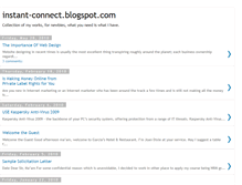 Tablet Screenshot of instant-connect.blogspot.com