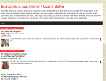 Tablet Screenshot of luana-safire.blogspot.com