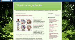 Desktop Screenshot of cienciaseadjacencias.blogspot.com