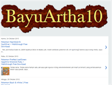 Tablet Screenshot of bayuartha10.blogspot.com