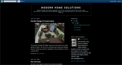 Desktop Screenshot of modernhomesolution.blogspot.com