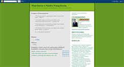 Desktop Screenshot of eletronicaeradiofrequencia.blogspot.com