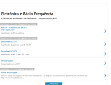 Tablet Screenshot of eletronicaeradiofrequencia.blogspot.com
