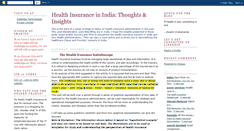 Desktop Screenshot of healthinsurancecxo.blogspot.com