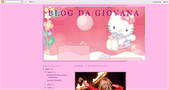 Desktop Screenshot of giovanamiranda.blogspot.com