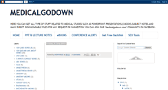 Desktop Screenshot of medicalgodown.blogspot.com