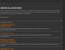 Tablet Screenshot of medicalgodown.blogspot.com