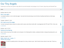 Tablet Screenshot of ourtinyangels.blogspot.com