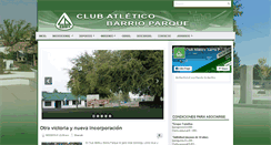 Desktop Screenshot of cabarrioparque.blogspot.com