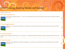Tablet Screenshot of inspirational-stories-quotes.blogspot.com