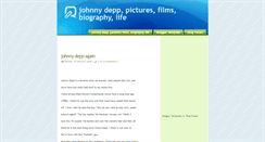 Desktop Screenshot of bestjohnnydepp.blogspot.com