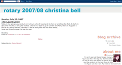 Desktop Screenshot of christinabellexchange.blogspot.com