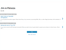 Tablet Screenshot of jim-a-palooza.blogspot.com