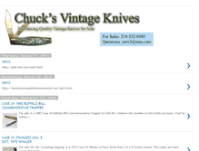 Tablet Screenshot of chucksvintageknives.blogspot.com