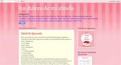 Desktop Screenshot of losdulcesdemiabuela.blogspot.com